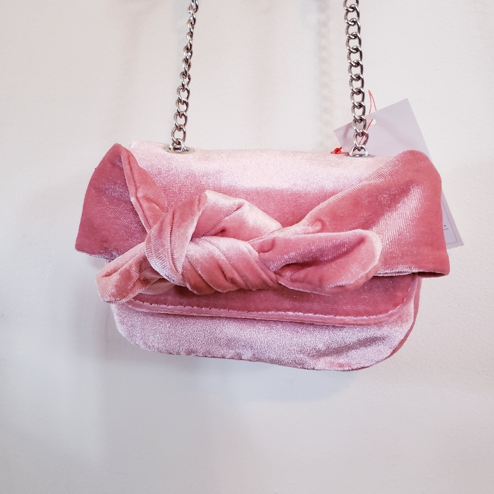 Cat & Jack Pink Girls Purse with BowNWT